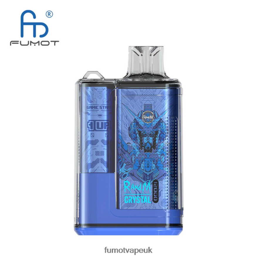 Fumot Crystal 1 Piece - 12000 Disposable Vape Box 20ML N2LF8N265 - Fumot Discount Code Dragonfruit Ice