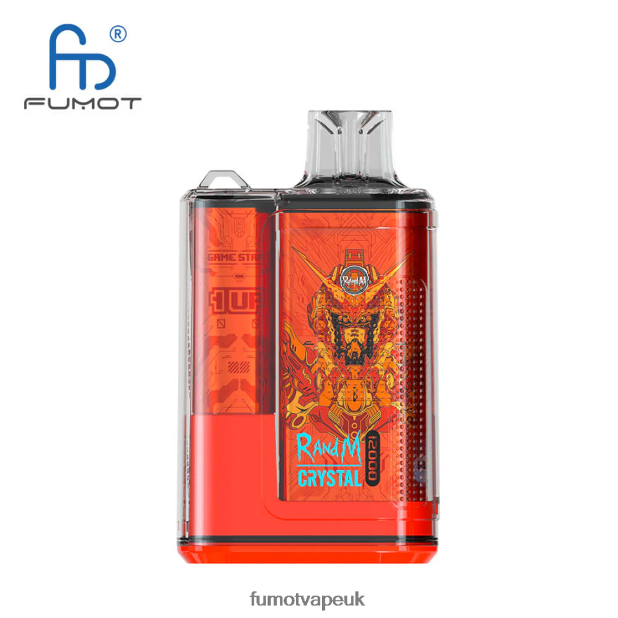 Fumot Crystal 1 Piece - 12000 Disposable Vape Box 20ML N2LF8N270 - Fumot Vape Flavors Lush lce