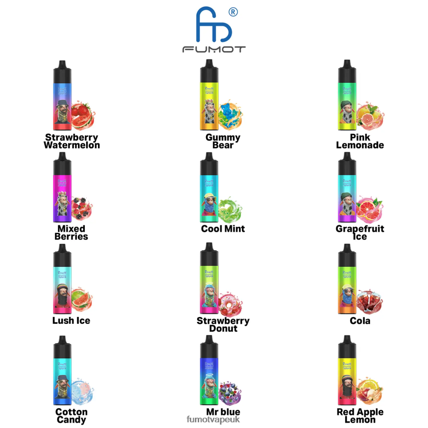 Fumot Sunax 7000 Replaceable Vape Cartridge (1 Piece) N2LF8N486 - Fumot Vape Sale Cotton Candy