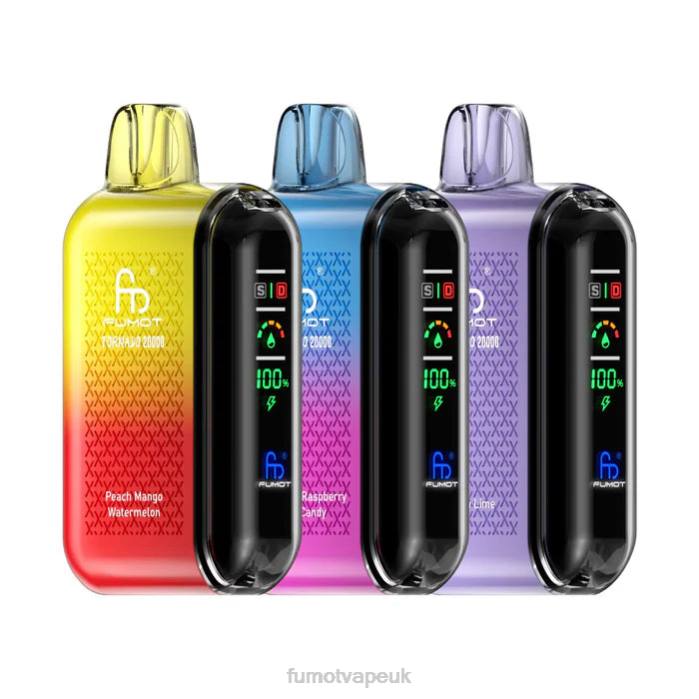 Fumot Tornado 20000 Disposable Vape Exclusive - T0NL17 Fumot Vape Online Shop