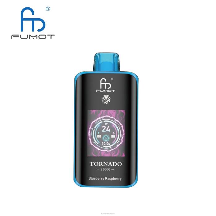 Fumot Tornado 25000 Disposable Vape Blueberry Raspberry - T0NL3 Fumot Vape Online Shop