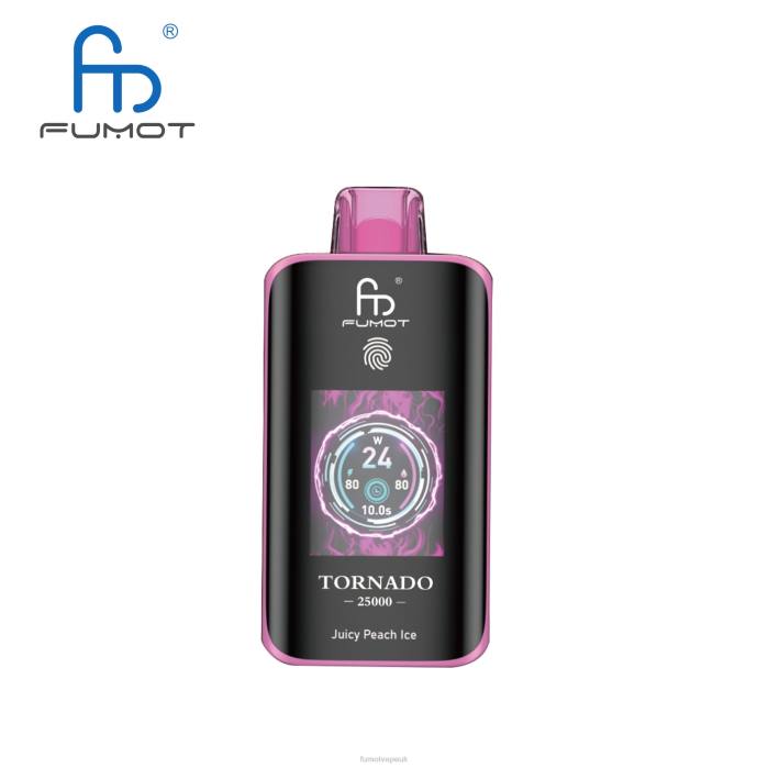 Fumot Tornado 25000 Disposable Vape Juicy Peach Ice - T0NL7 Fumot Vape Online Shop