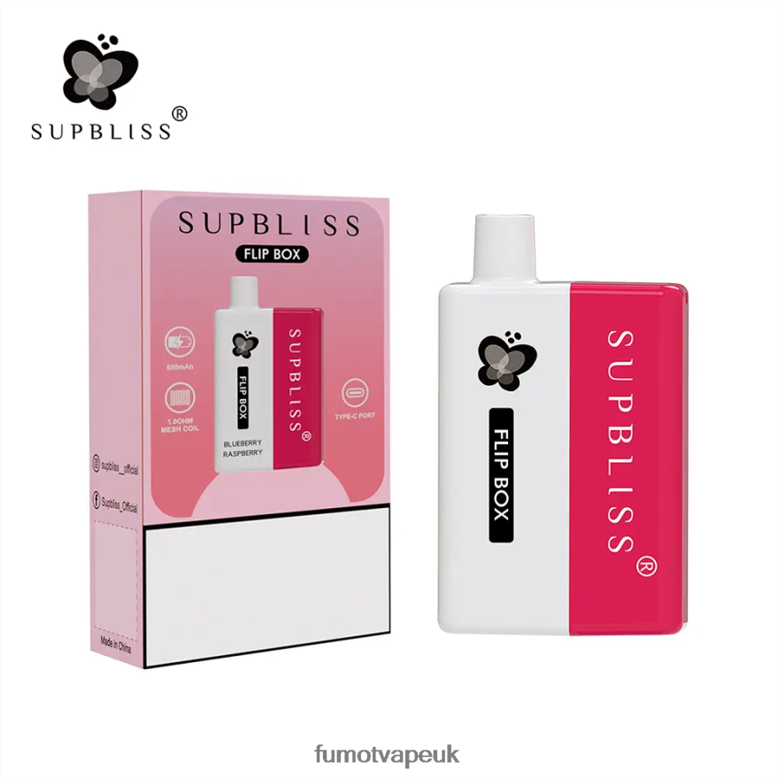 Fumot Supbliss Flip Box 6000 Replaceable Vape Kit - 10ML (1 Piece) N2LF8N335 - Fumot Discount Code Fresh Mint