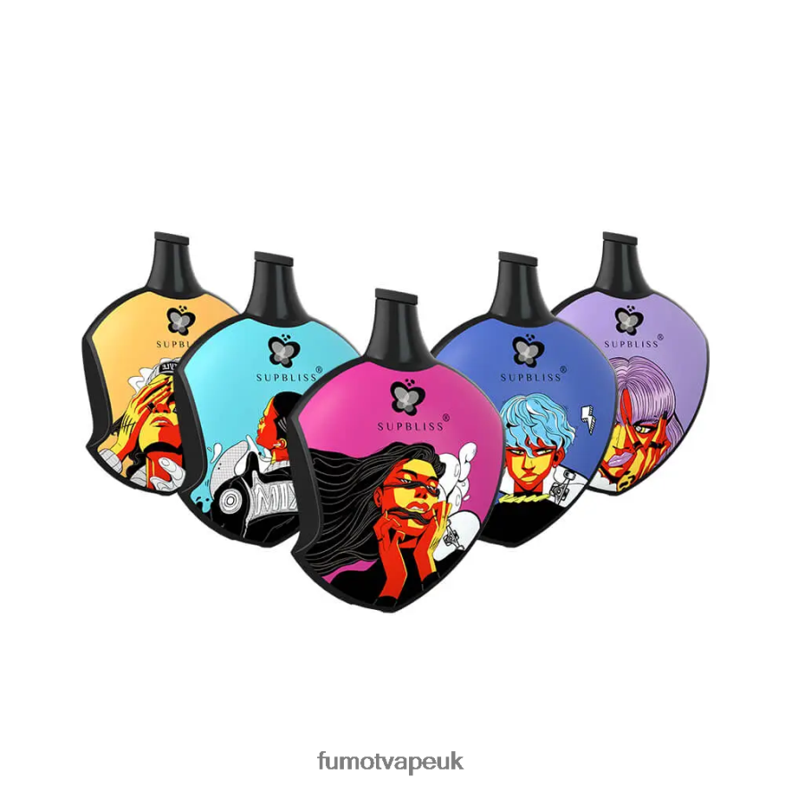 Fumot Supbliss SP6000 Disposable Vape Pod - 12ML (1 Piece) N2LF8N450 - Fumot Vape Flavors Aloe Grape