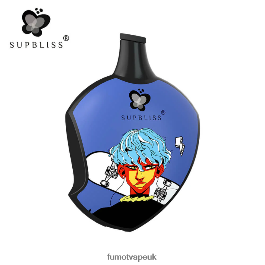 Fumot Supbliss SP6000 Disposable Vape Pod - 12ML (1 Piece) N2LF8N460 - Fumot Vape Flavors Rainbow Candy