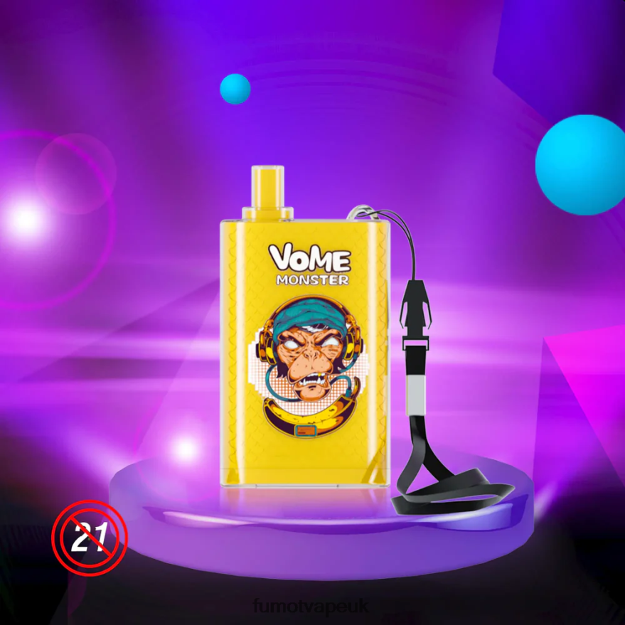 Fumot Vome Monster 10000 Disposable Vape Pod Device - 20ML (1 Piece) N2LF8N427 - Fumot Vape Price Cheery Cola
