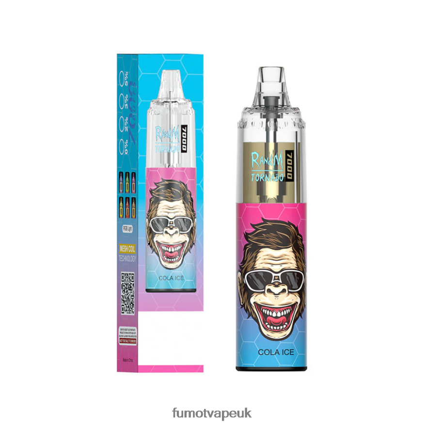 Fumot Tornado 14ML (1 Piece) 7000 Disposable Vape Pen N2LF8N98 - Fumot Technology Co Strawberry Banana