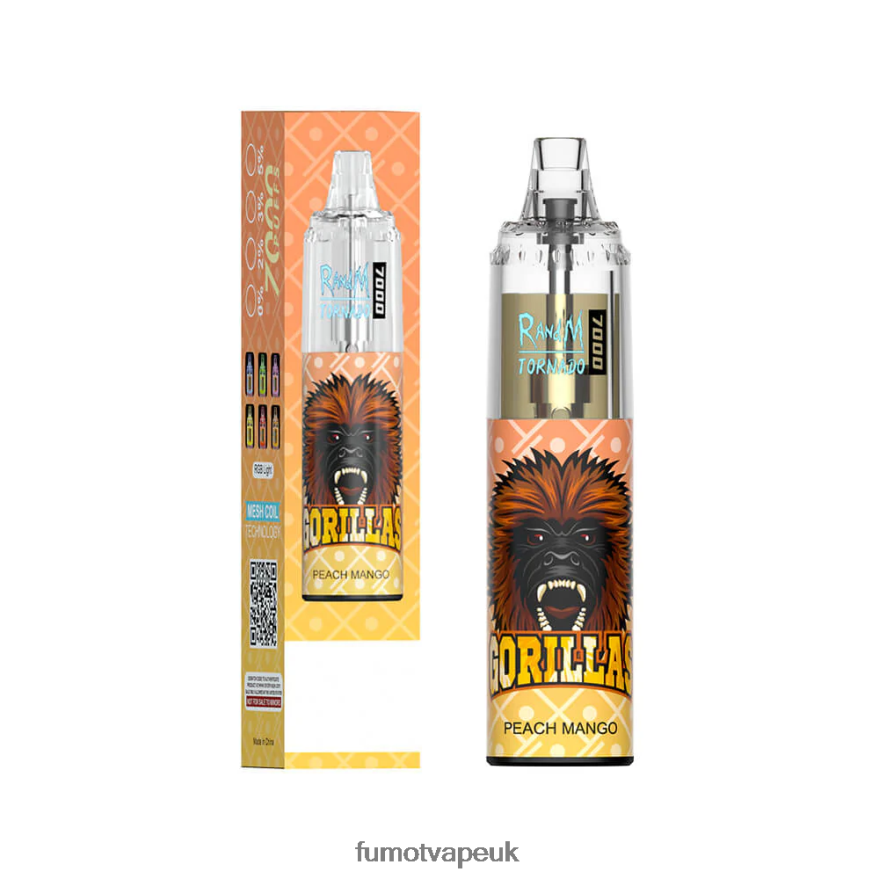 Fumot Tornado 14ML (1 Piece) 7000 Disposable Vape Pen N2LF8N98 - Fumot Technology Co Strawberry Banana