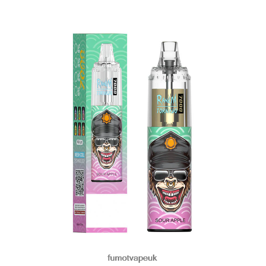 Fumot Tornado 14ML 7000 Disposable Vape Pen (1 Piece) N2LF8N54 - Fumot Vape Shop Apple Peach Pear