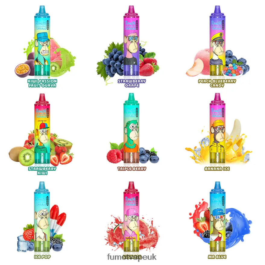 Fumot Tornado 25ML 15000 Disposable Vape (1 Piece) N2LF8N191 - Fumot Vape UK Pineapple Ice