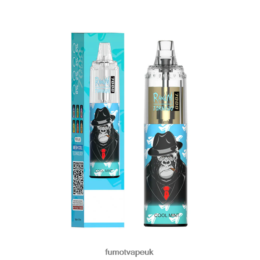 Fumot Tornado 7000 Disposable Vape Pen - 14ML (1 Piece) N2LF8N76 - Fumot Vape Sale Fizzy Cherry