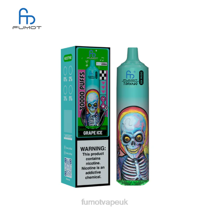 Fumot Vape Shop N2DB13 Grape Ice Fumot Tornado 30K Music