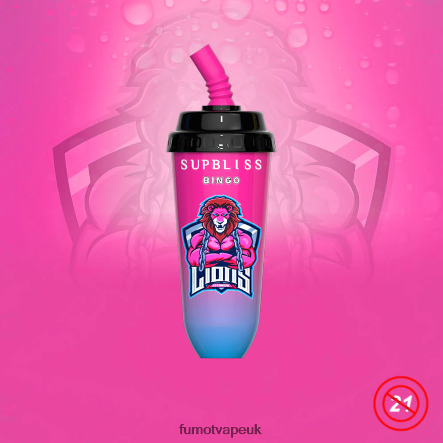 Fumot Supbliss Bingo 16ML 8000 Disposable Vape Pod Device (1 Piece) N2LF8N408 - Fumot Technology Co Strawberry Ice Cream