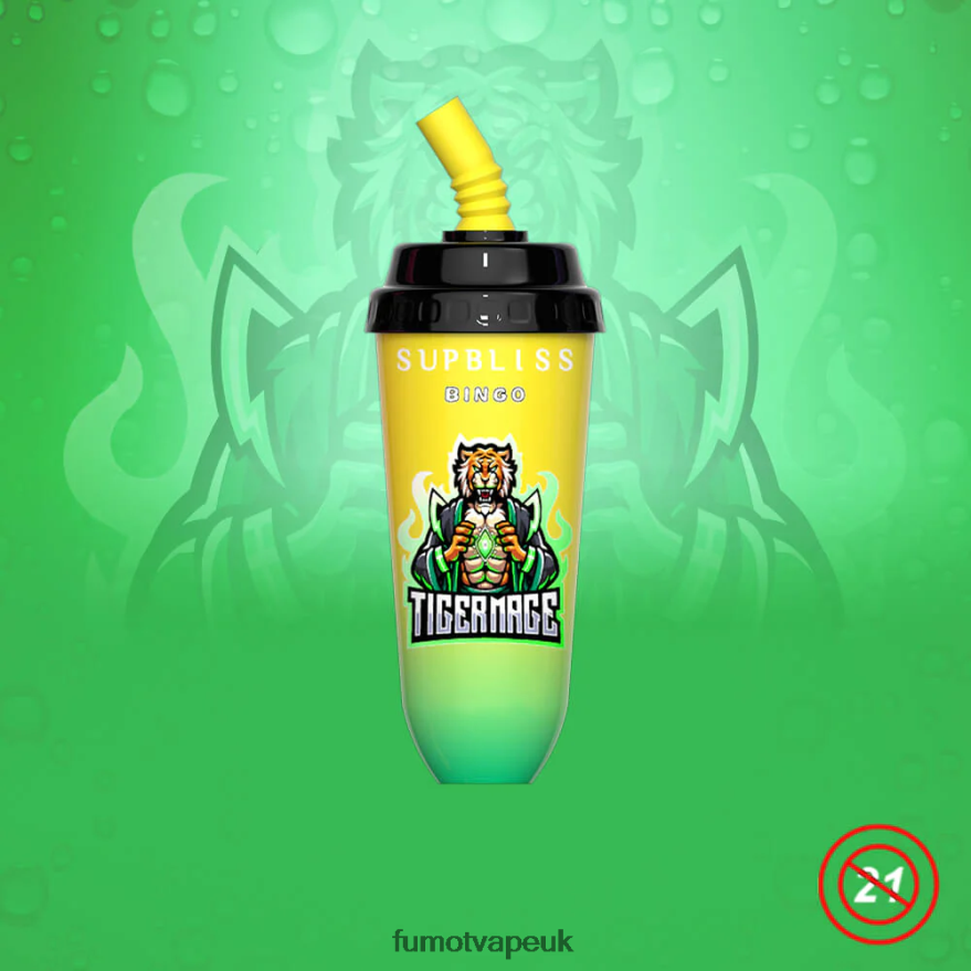 Fumot Supbliss Bingo 8000 Disposable Vape Pod Device - 16ML (1 Piece) N2LF8N401 - Fumot Vape UK Lychee Cola
