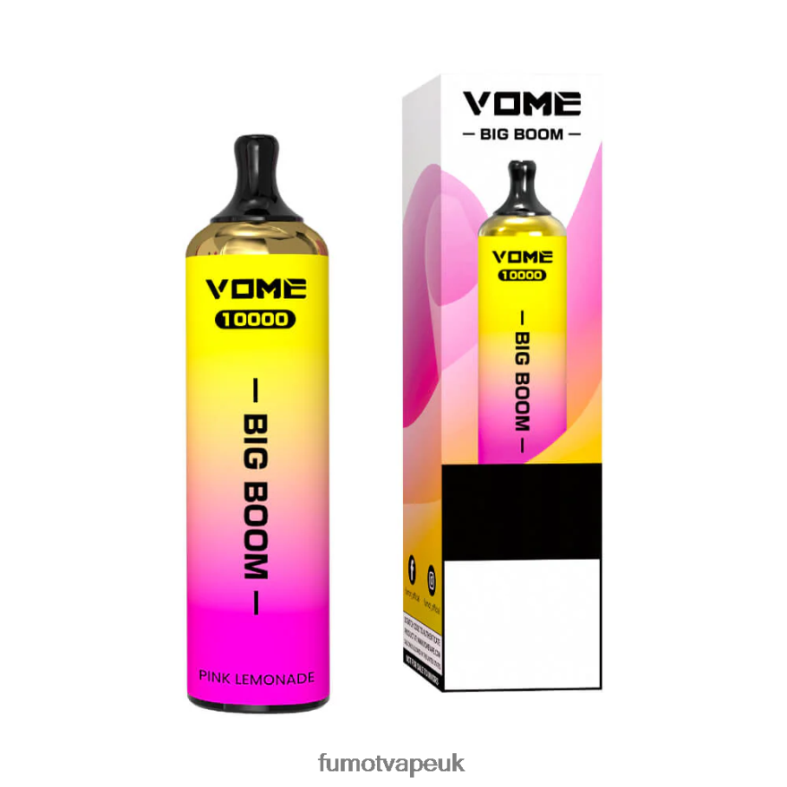 Fumot Vome Big Boom Disposable Vape Pen 10000 - 20ML (1 Piece) N2LF8N438 - Fumot Technology Co Grape