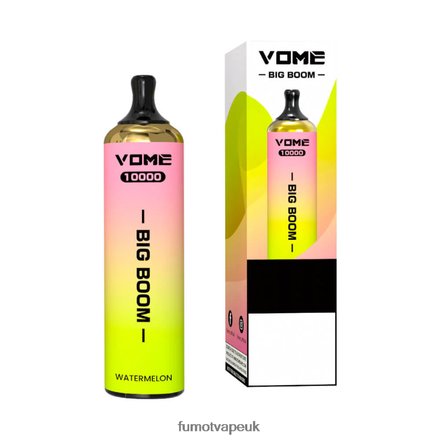 Fumot Vome Big Boom Disposable Vape Pen 10000 - 20ML (1 Piece) N2LF8N447 - Fumot Vape Price Pink Lemonade